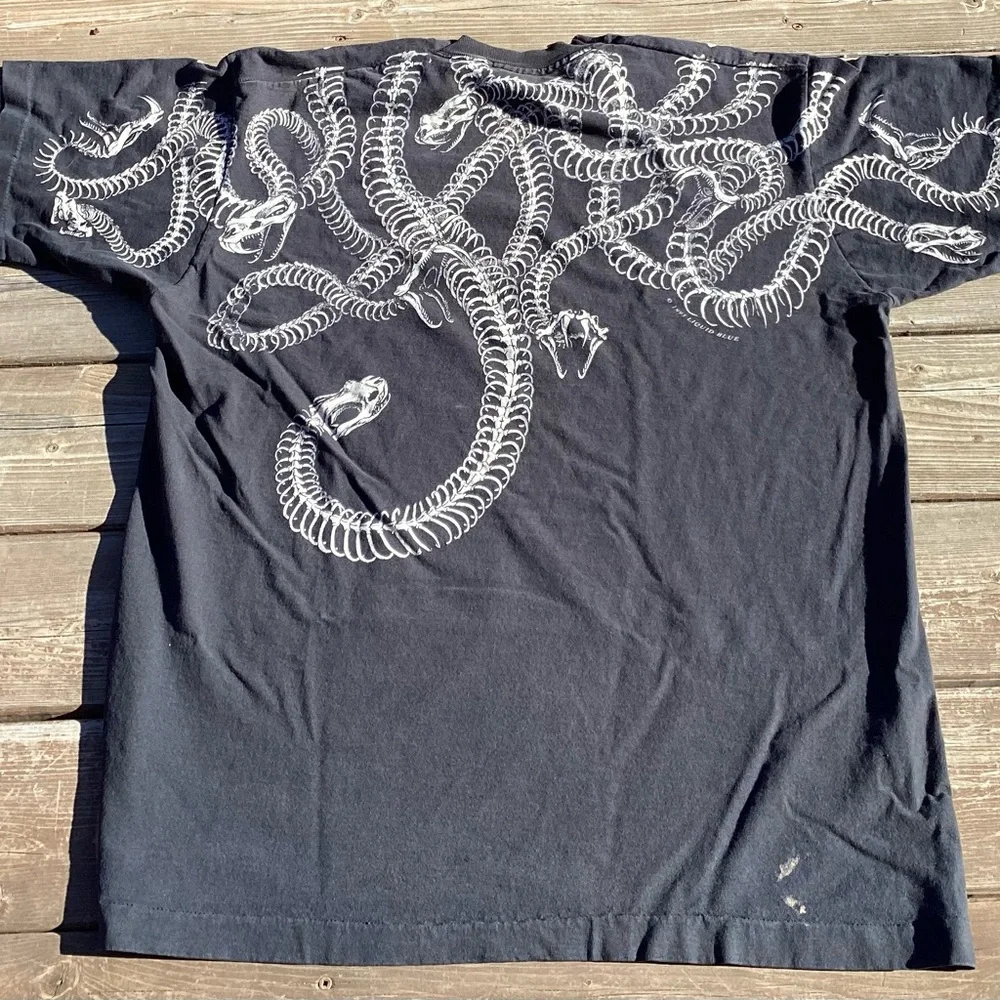 1993 Liquid Blue Mens Graphic Tee XL Cotton Vintage - Picture 11 of 16